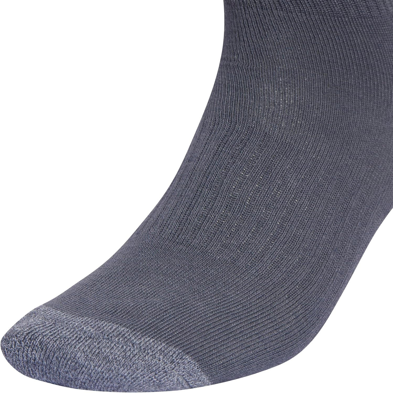 image:imageadidas Mens Cushioned X Socks 3 Pairs 3Pack Targeted Cushioning Arch Support Breathable MoistureWicking Reinforced Heel amp Toe AllDay ComfortOnix GreyClear Onix GreyAcid OrangeMidcrew3
