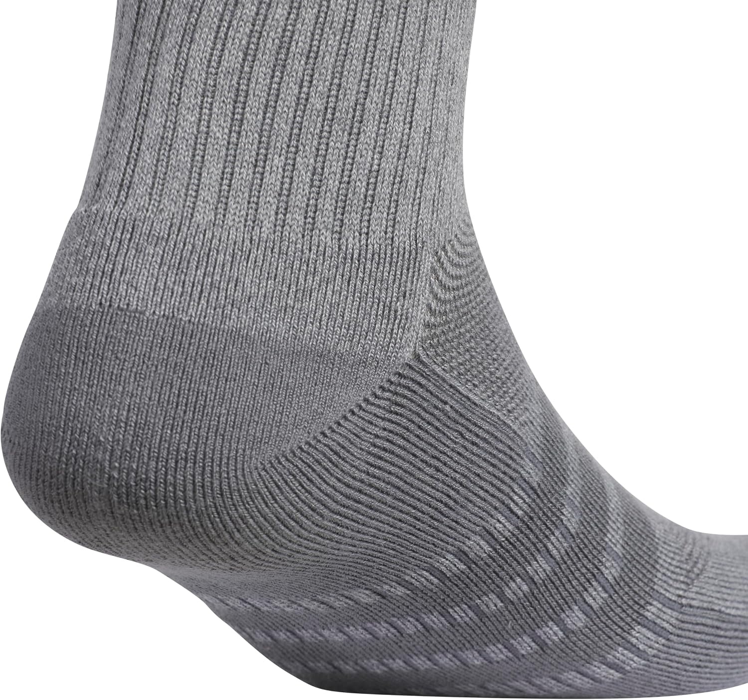 image:imageadidas Mens Cushioned X Socks 3 Pairs 3Pack Targeted Cushioning Arch Support Breathable MoistureWicking Reinforced Heel amp Toe AllDay ComfortOnix GreyGreyCrew3