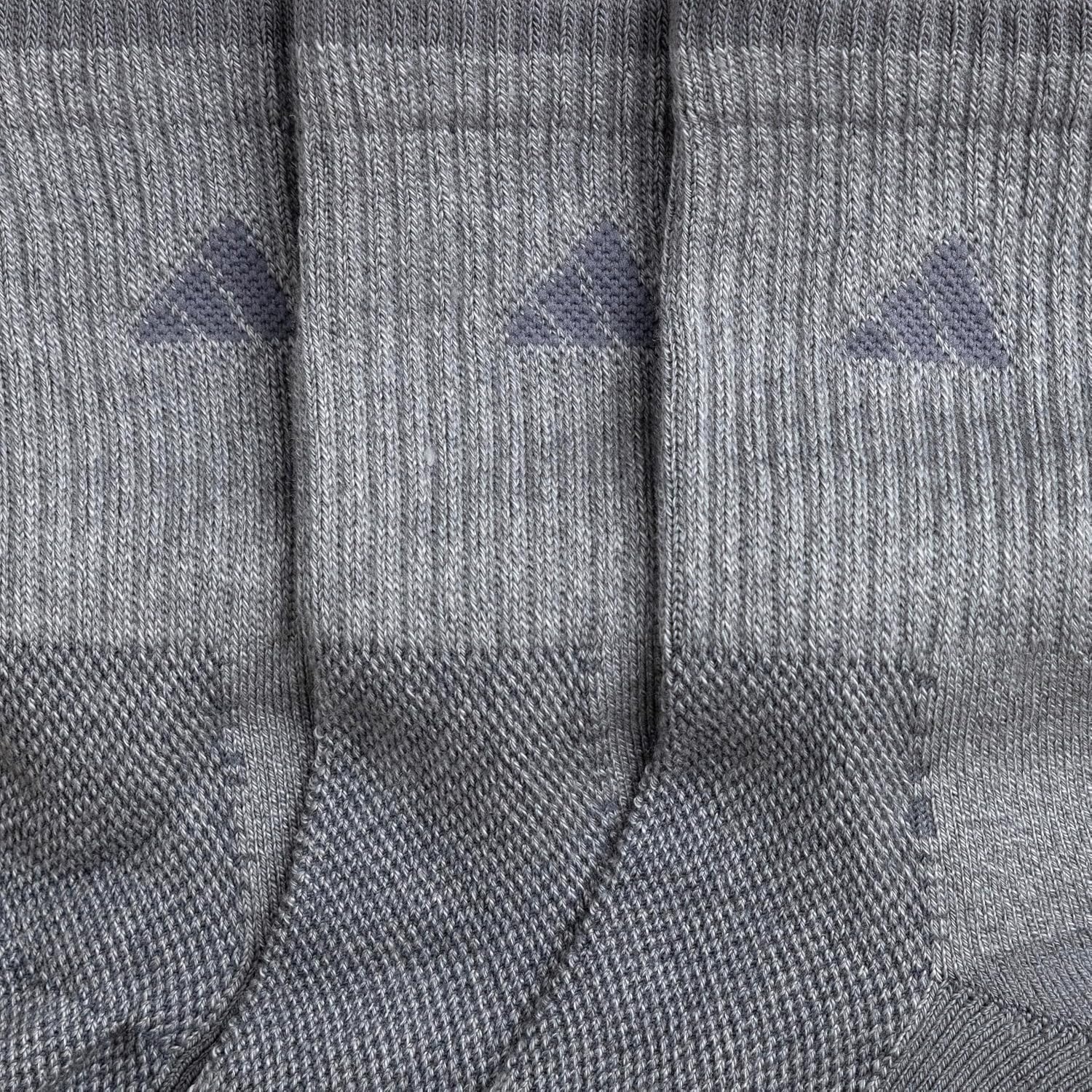 image:imageadidas Mens Cushioned X Socks 3 Pairs 3Pack Targeted Cushioning Arch Support Breathable MoistureWicking Reinforced Heel amp Toe AllDay ComfortOnix GreyGreyMidcrew3Crew