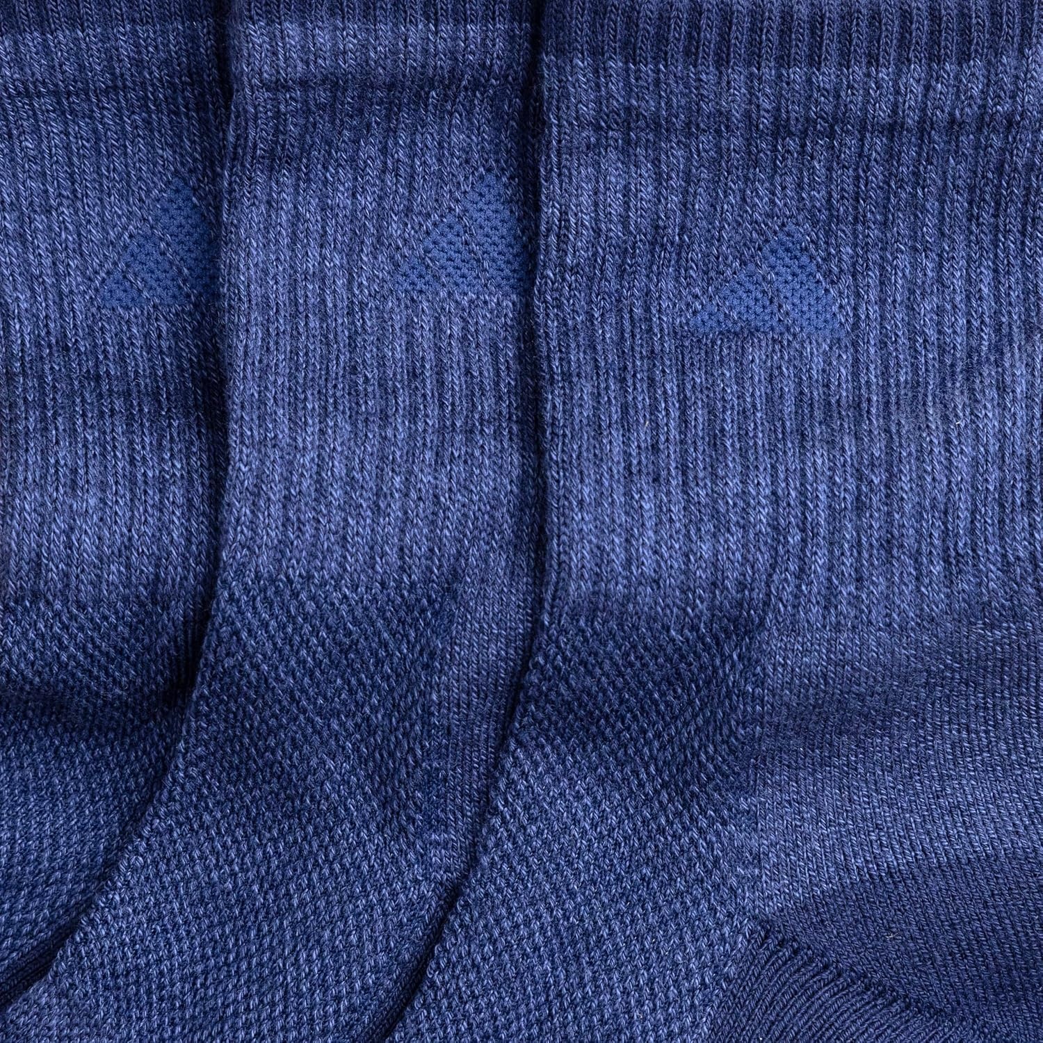 image:imageadidas Mens Cushioned X Socks 3 Pairs 3Pack Targeted Cushioning Arch Support Breathable MoistureWicking Reinforced Heel amp Toe AllDay ComfortTech Indigo BlueDark BlueMidcrew3Crew
