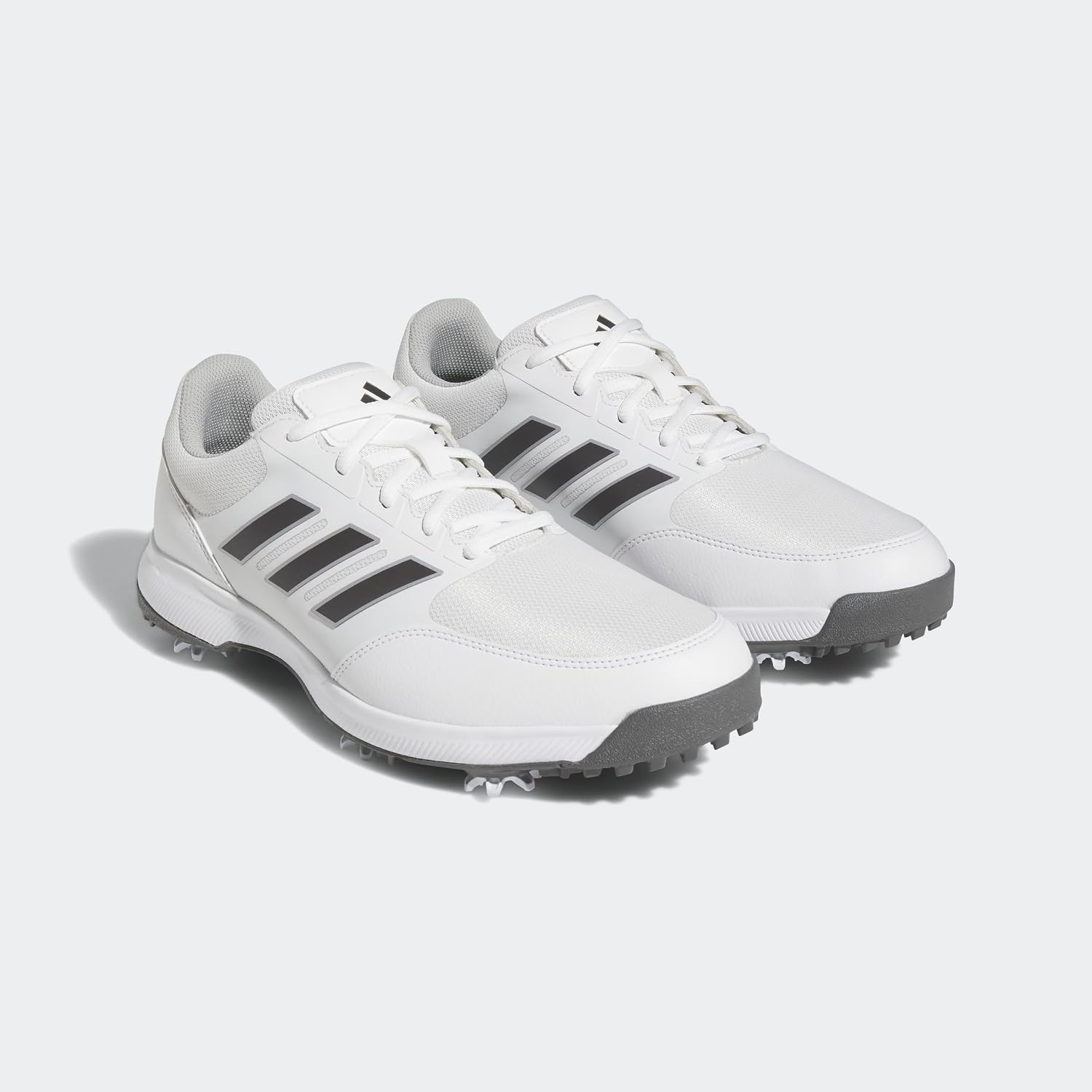 image:imageadidas Mens Tech Response 30 Golf ShoesGolf ShoeFootwear WhiteDark Silver MetallicSilver Metallic