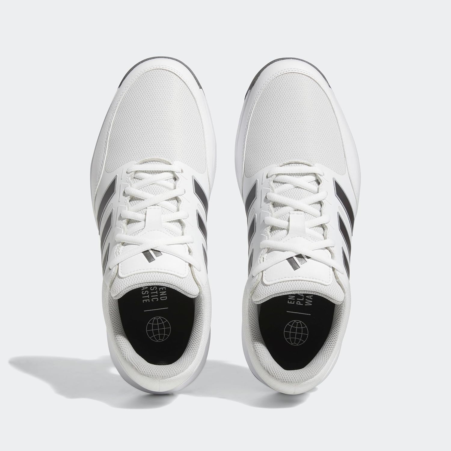 image:imageadidas Mens Tech Response 30 Golf ShoesGolf ShoeFootwear WhiteDark Silver MetallicSilver Metallic