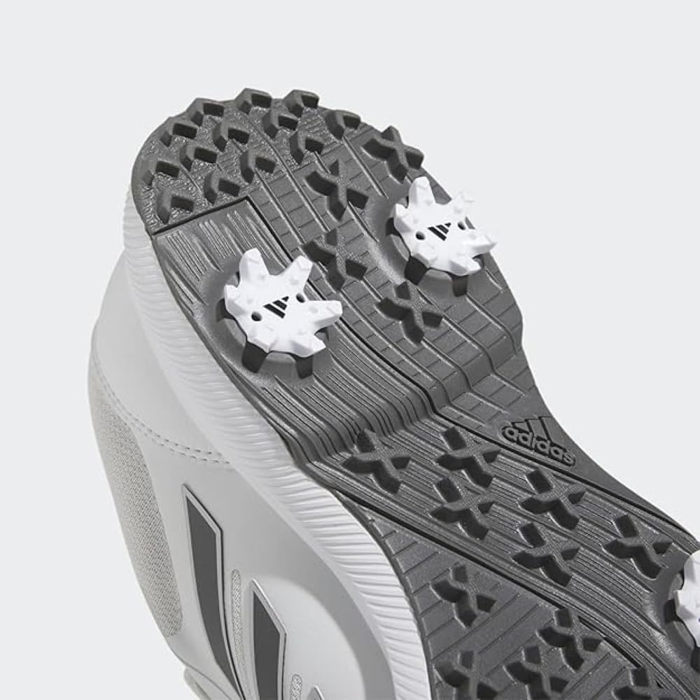 image:imageadidas Mens Tech Response 30 Golf ShoesGolf ShoeFootwear WhiteDark Silver MetallicSilver Metallic