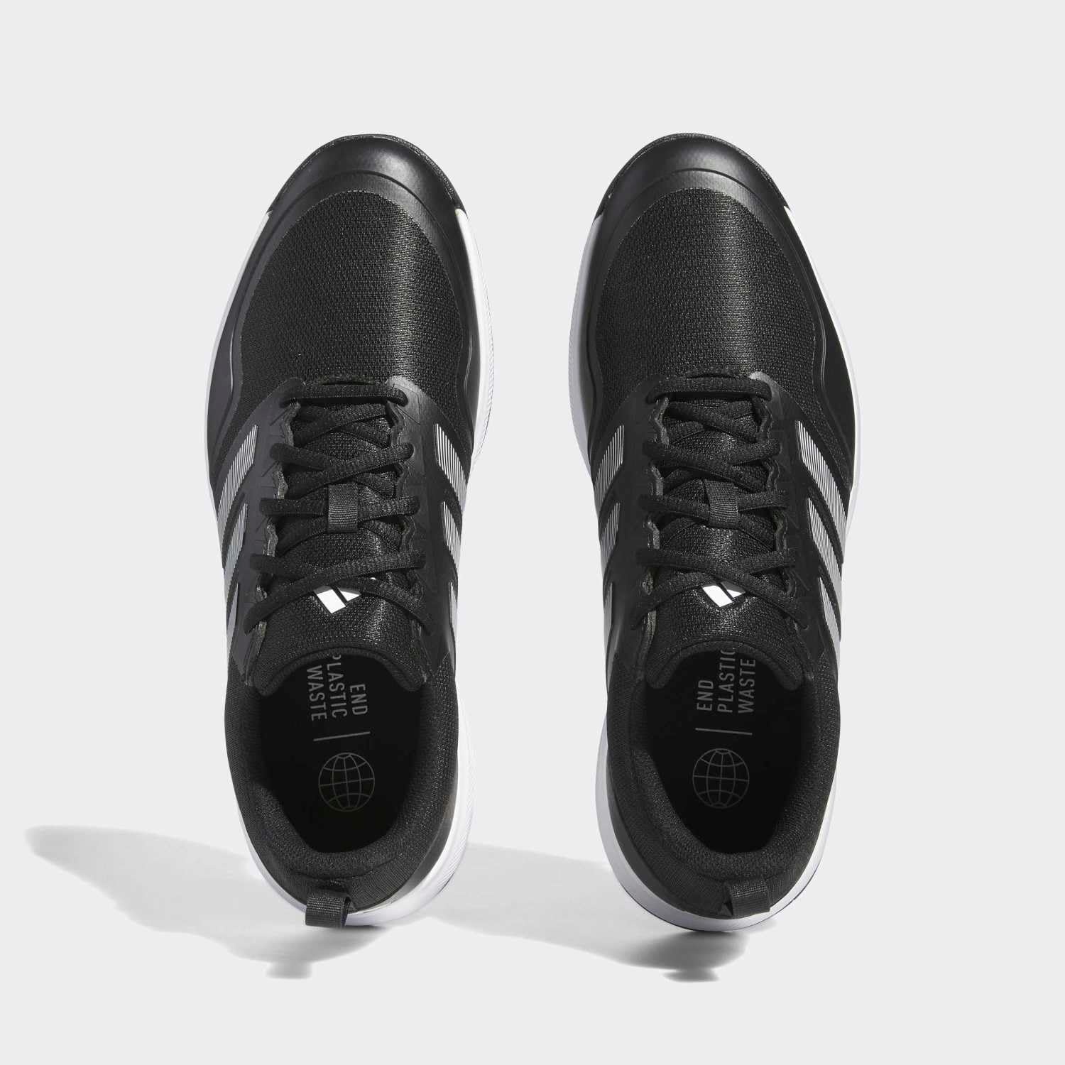 image:imageadidas Mens Tech Response 30 Spikeless Golf ShoesCore BlackFootwear White