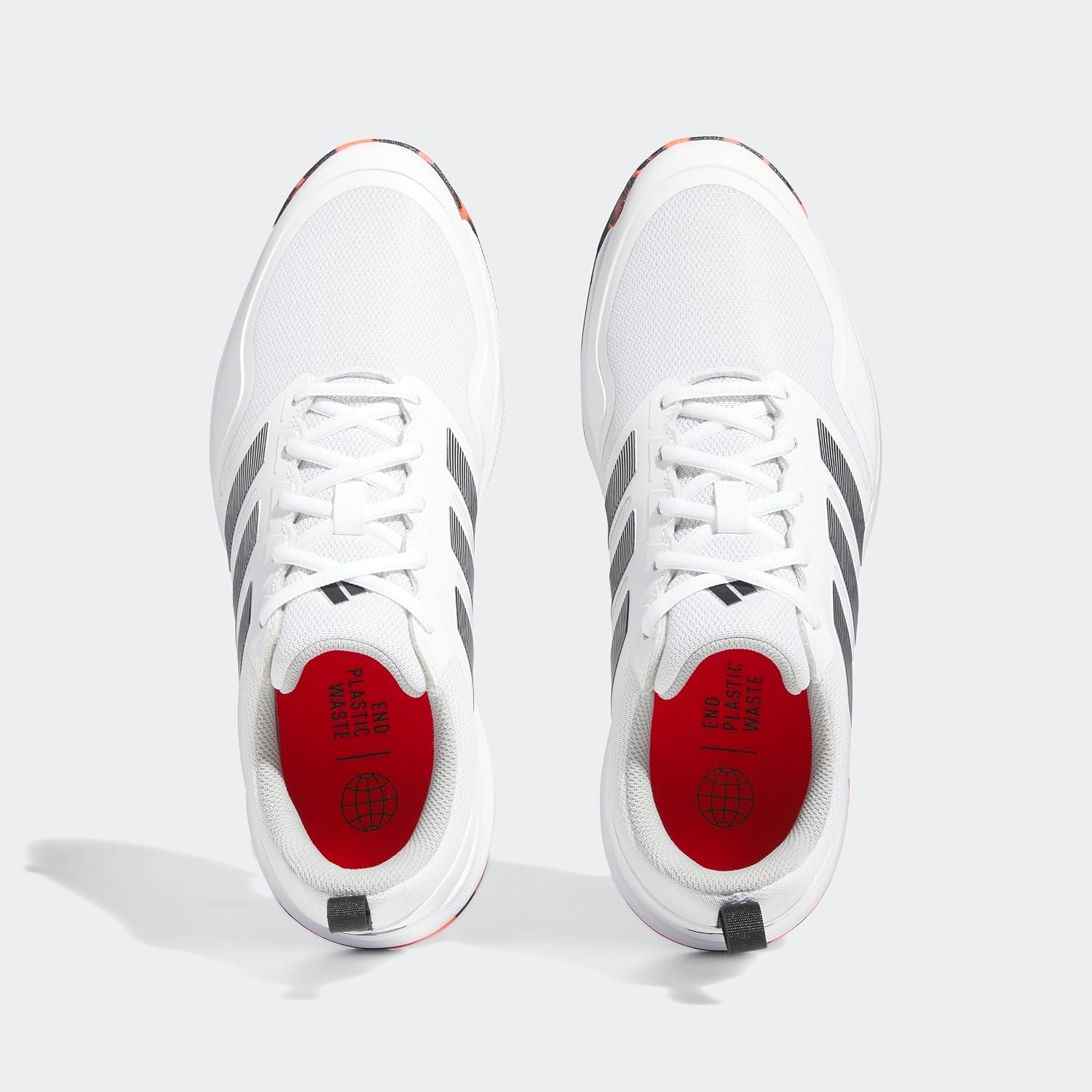 image:imageadidas Mens Tech Response 30 Spikeless Golf ShoesFootwear WhiteCore BlackGrey Two