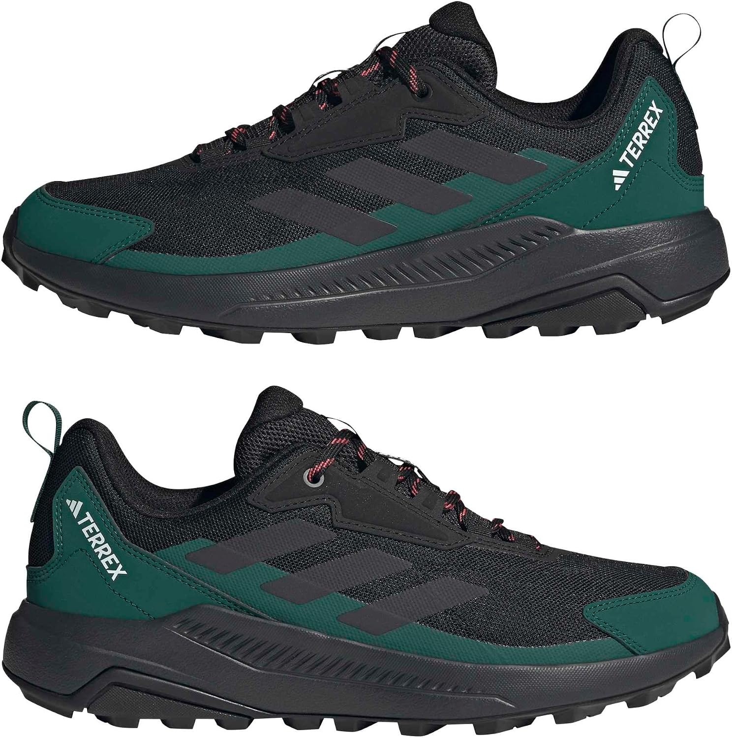 image:imageadidas Mens Terrex Anylander Hiking ShoesBlackCarbonCollegiate Green