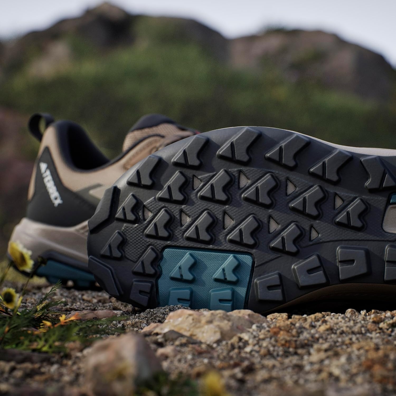 image:imageadidas Mens Terrex Anylander Hiking ShoesCardboardBlanch CargoShadow Olive