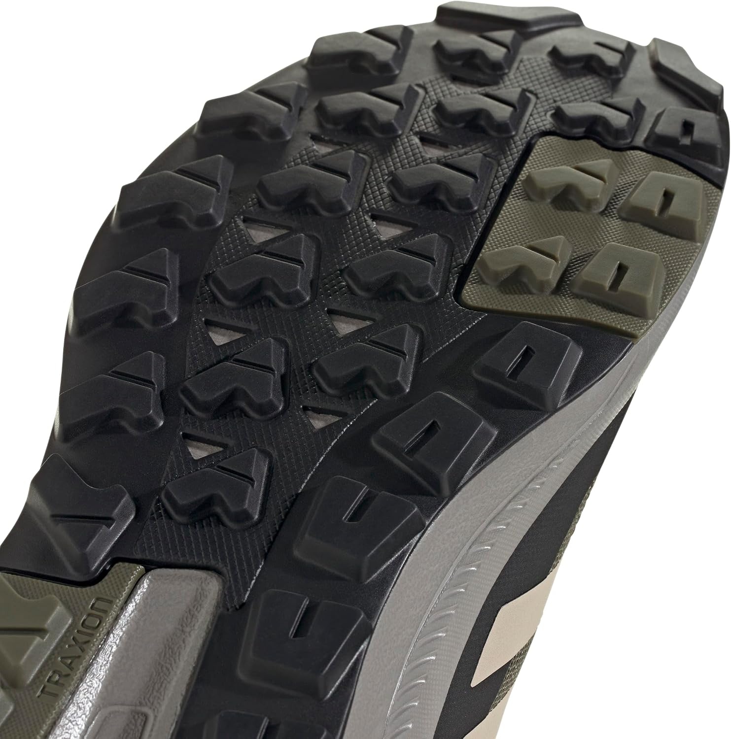 image:imageadidas Mens Terrex Anylander Hiking ShoesOlive StrataWonder BeigeBlack