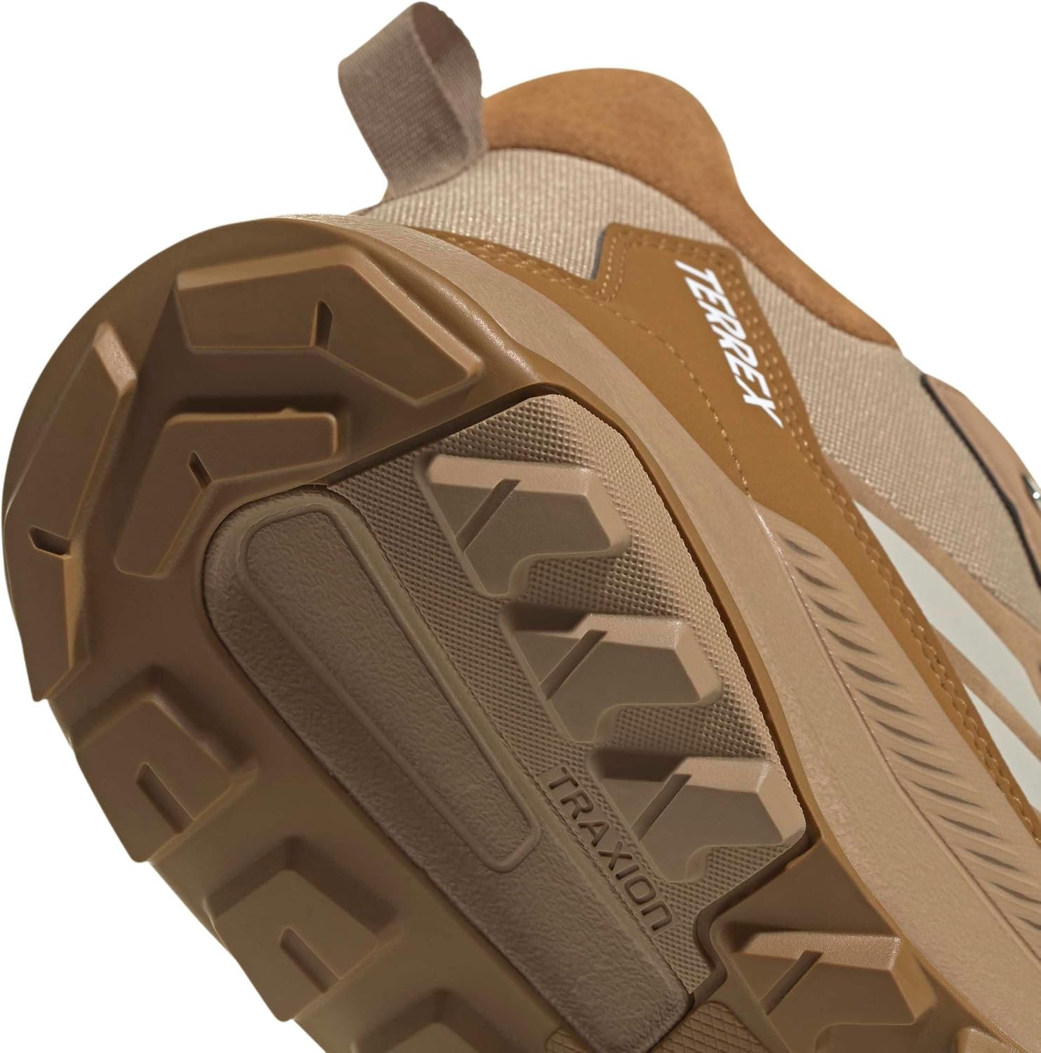 image:imageadidas Mens Terrex Anylander Leather Mid Climaproof Hiking Sneakers Shoes BlackCardboardWonder AluminaBronze Strata