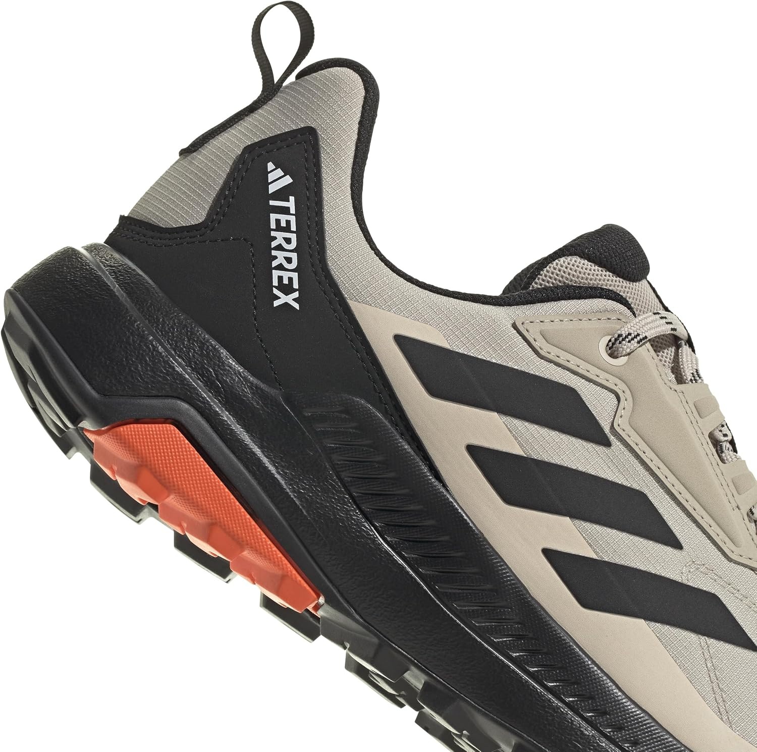 image:imageadidas Mens Terrex Anylander Rainrdy Hiking ShoesBeige Core Black Orange
