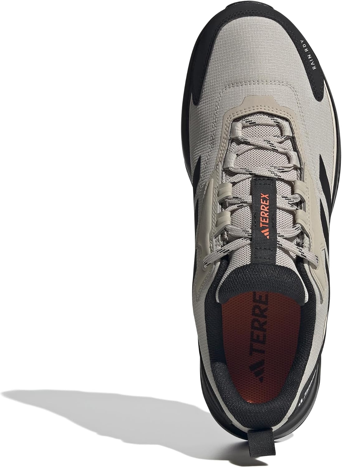 image:imageadidas Mens Terrex Anylander Rainrdy Hiking ShoesBeige Core Black Orange