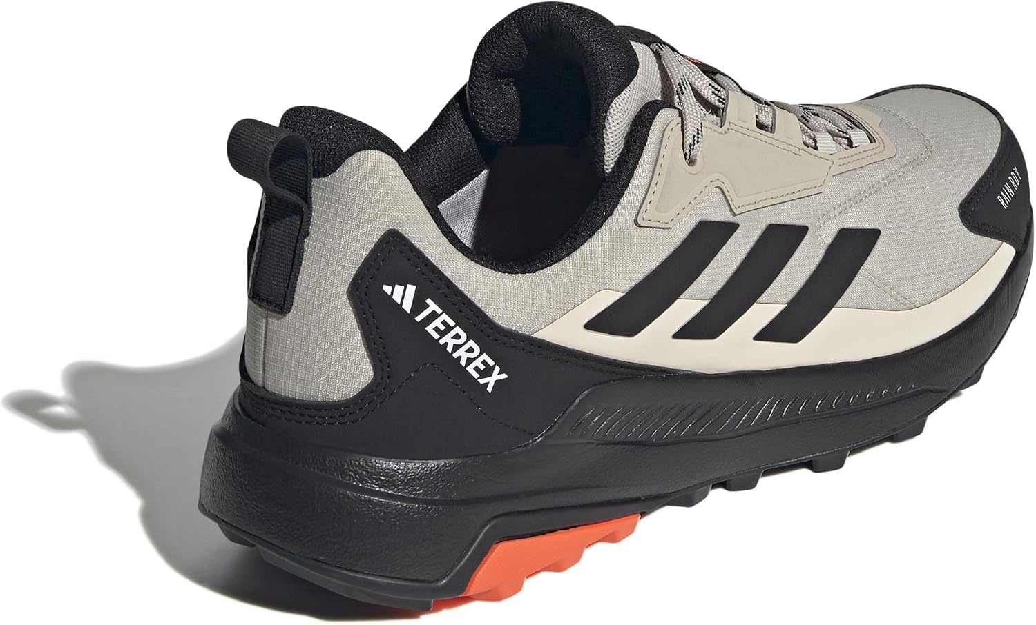 image:imageadidas Mens Terrex Anylander Rainrdy Hiking ShoesBeige Core Black Orange