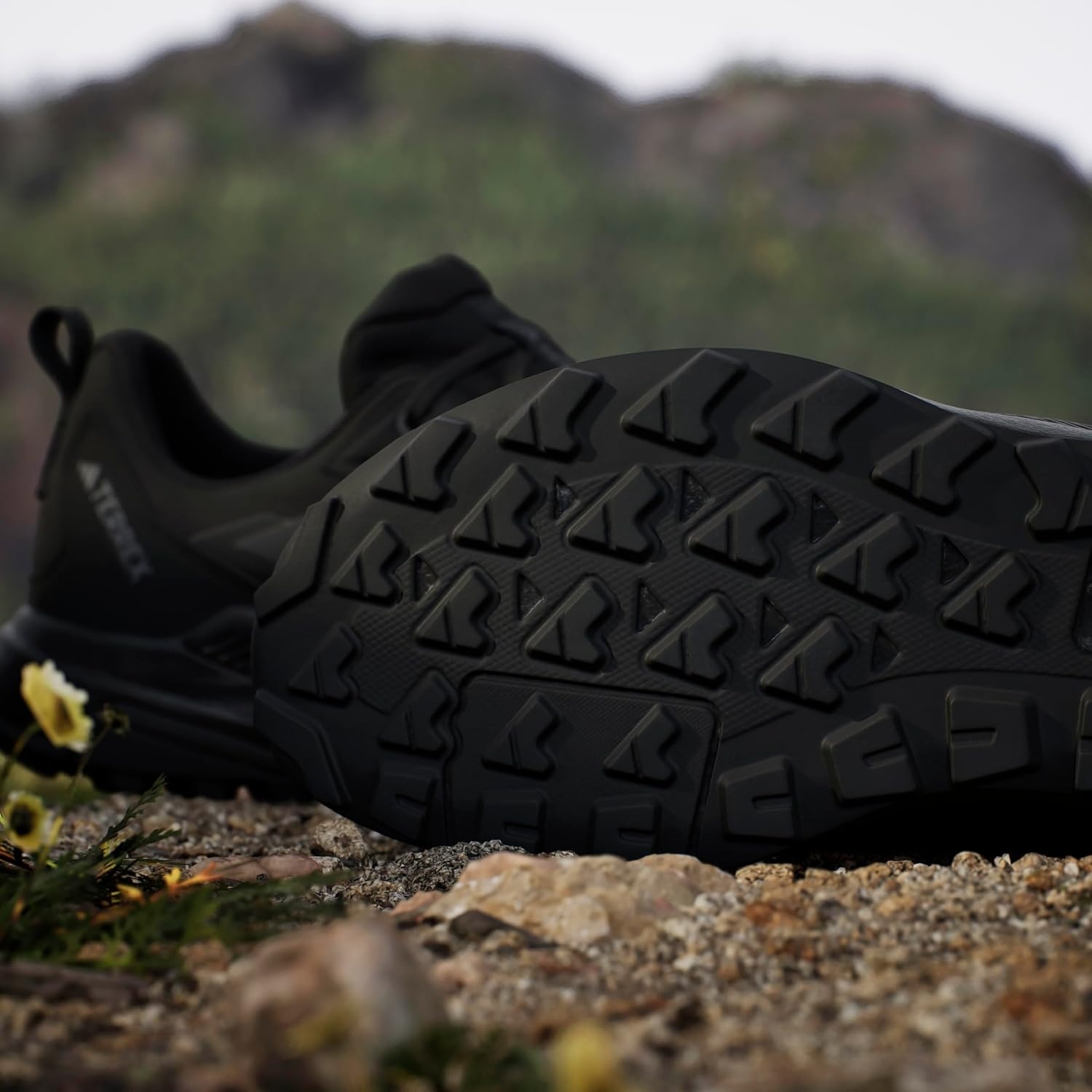 image:imageadidas Mens Terrex Anylander Rainrdy Hiking ShoesBlackBlackGrey