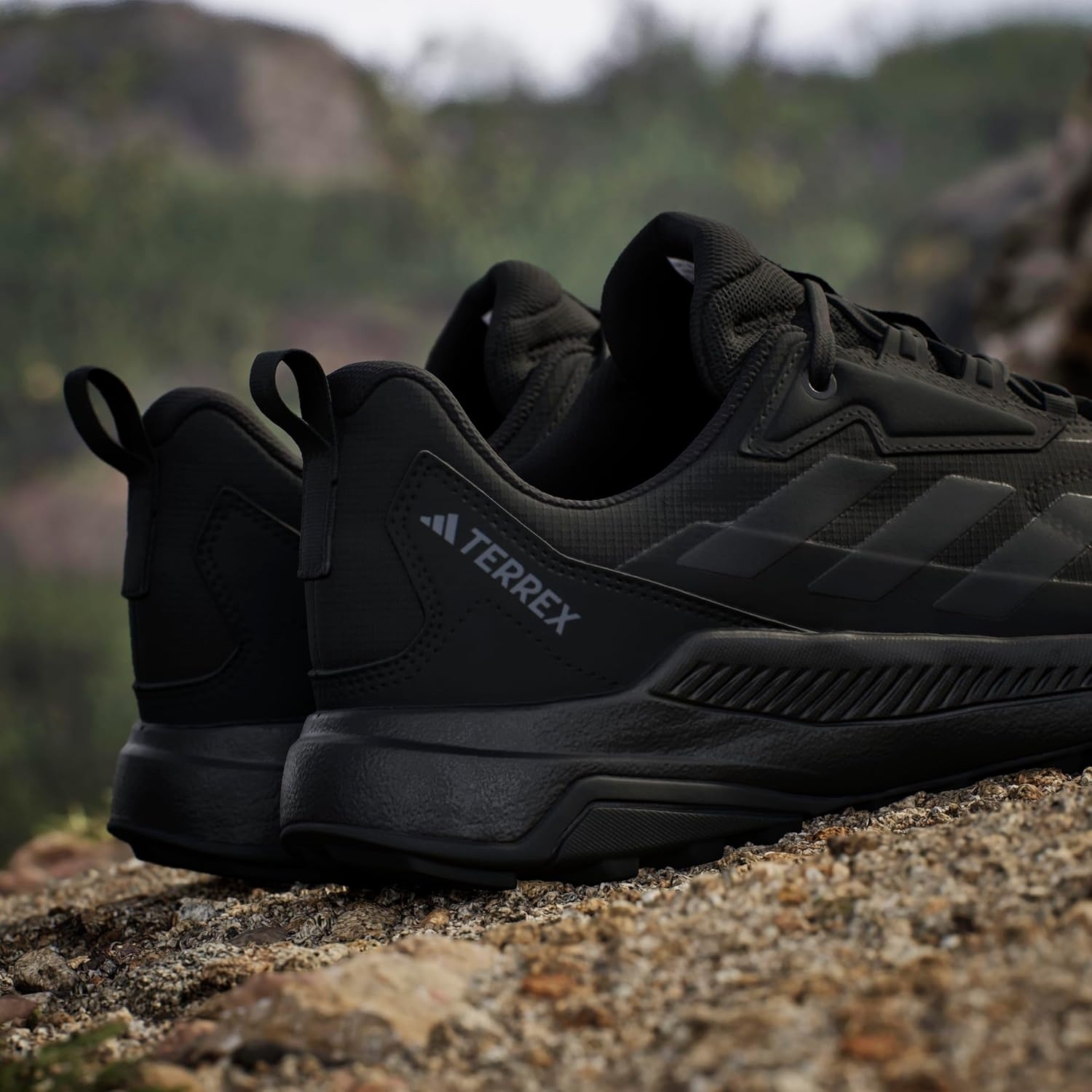 image:imageadidas Mens Terrex Anylander Rainrdy Hiking ShoesBlackBlackGrey