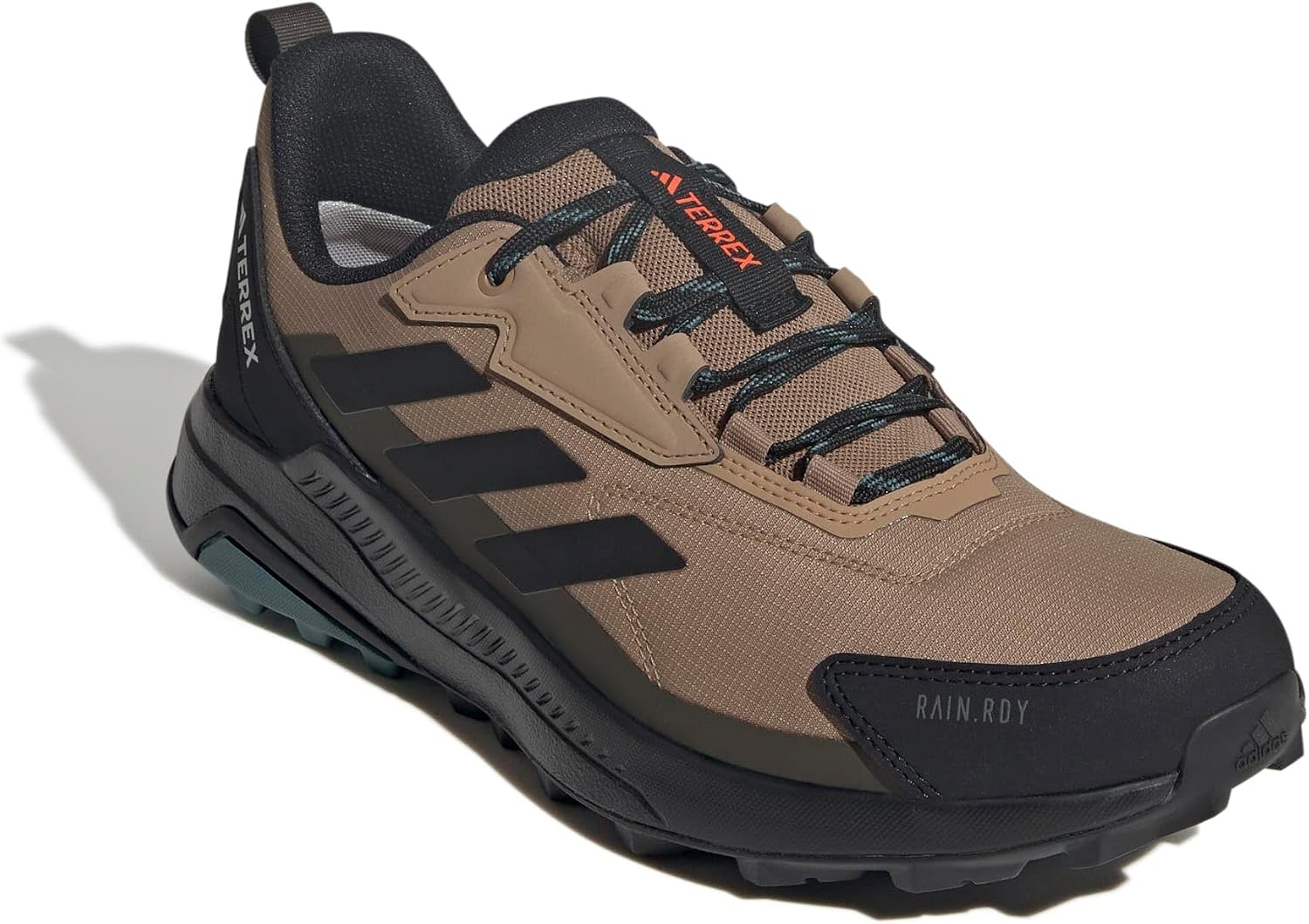 image:imageadidas Mens Terrex Anylander Rainrdy Hiking ShoesCardboardBlackShadow Olive