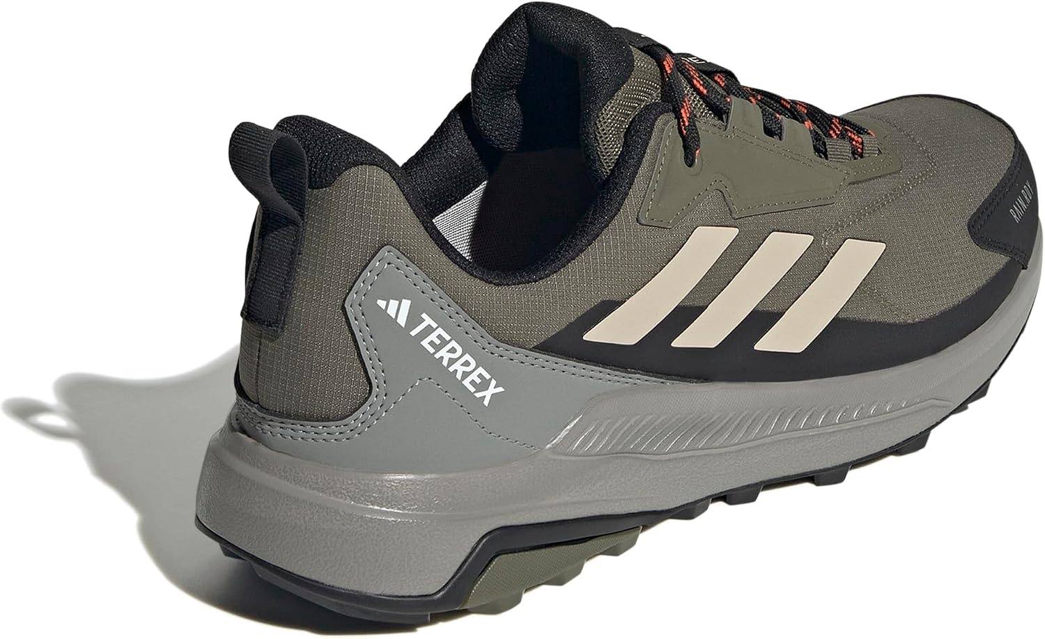 image:imageadidas Mens Terrex Anylander Rainrdy Hiking ShoesOlive Strata Wonder Beige Core Black