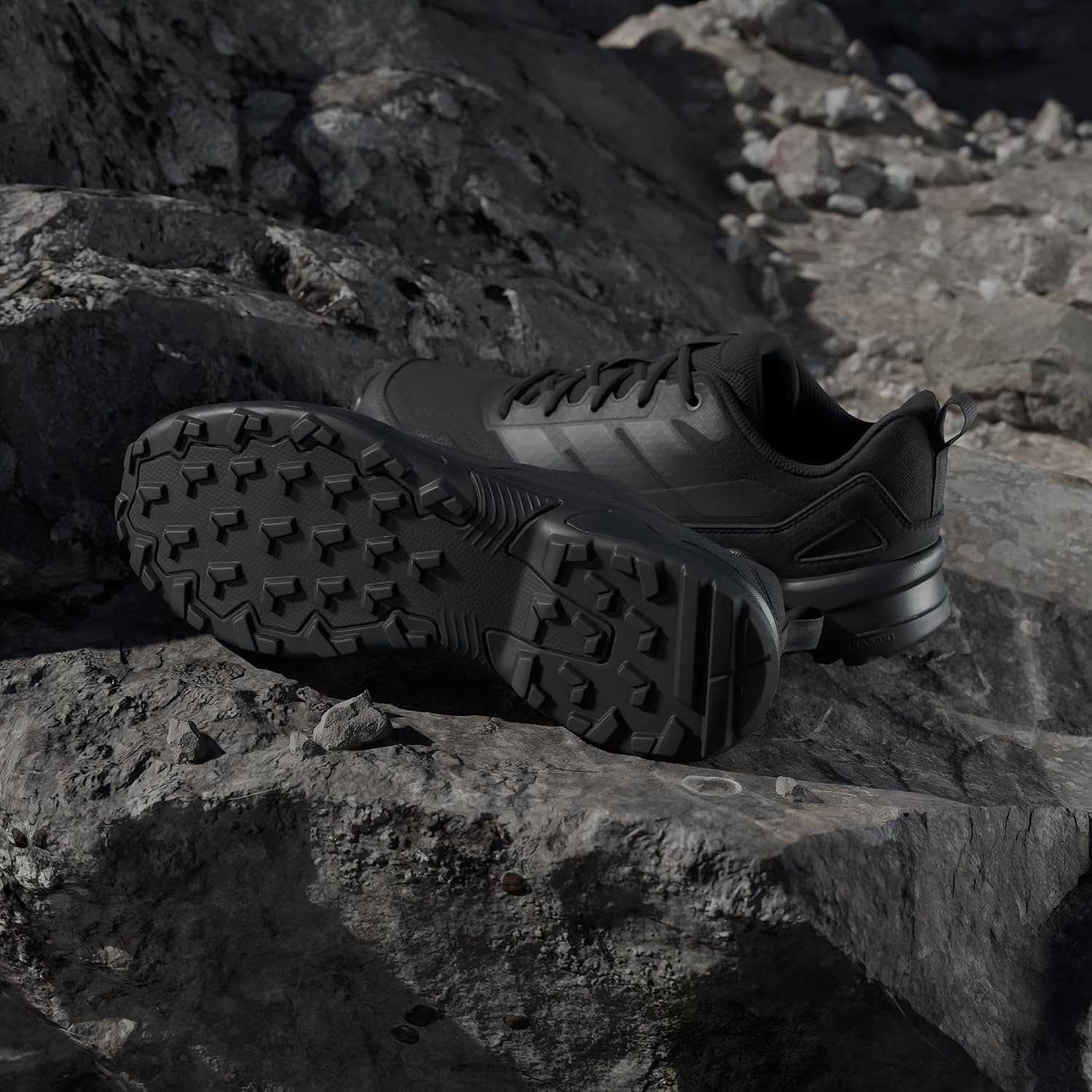 image:imageadidas Mens Terrex Eastrail 3 Hiking Sneakers Shoes Beige GreyBlackCarbonGrey