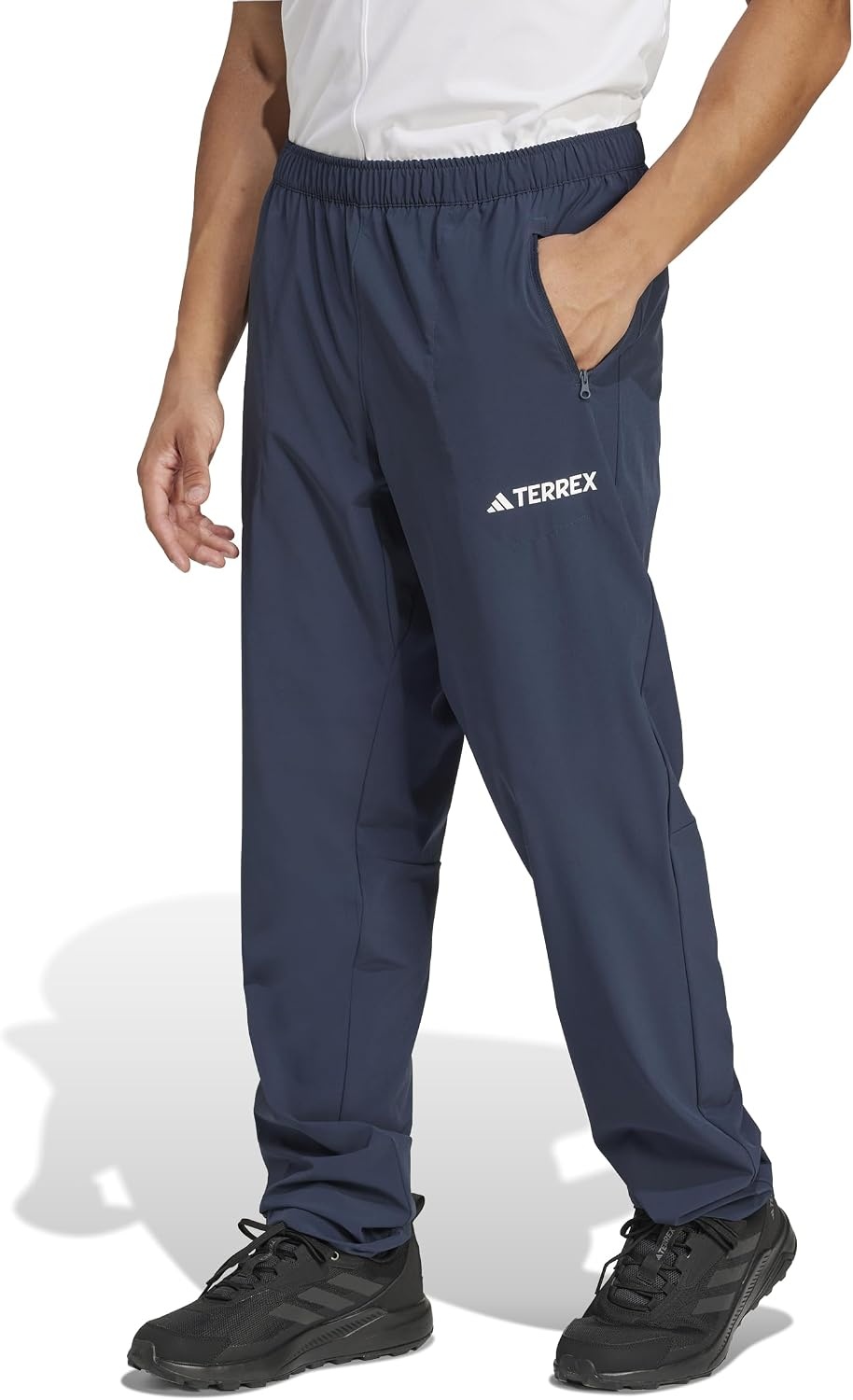 image:imageadidas Mens Terrex Multi Essentials Hiking Stretch PantsAurora Ink