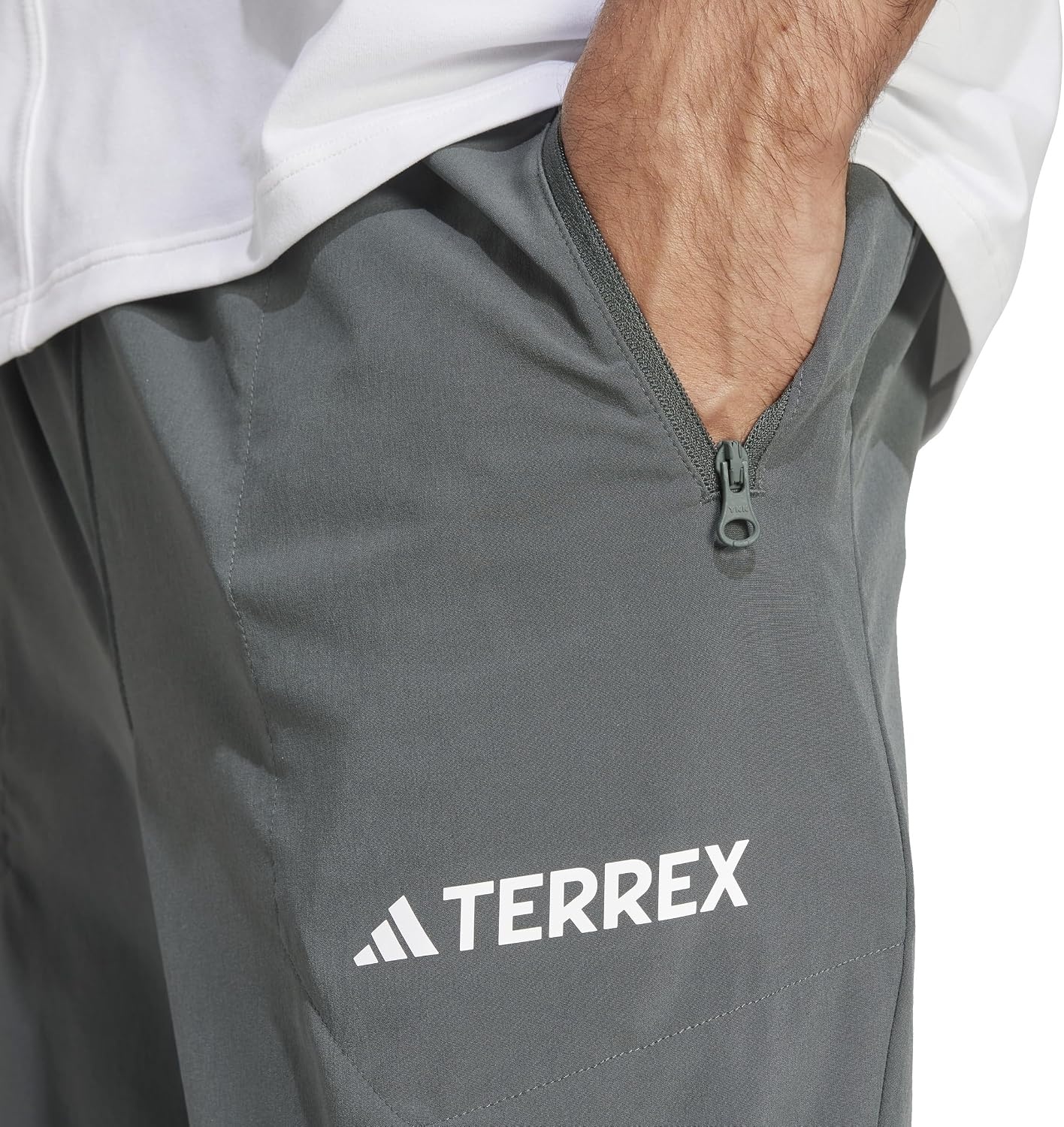 image:imageadidas Mens Terrex Multi Essentials Hiking Stretch PantsLegend Ivy