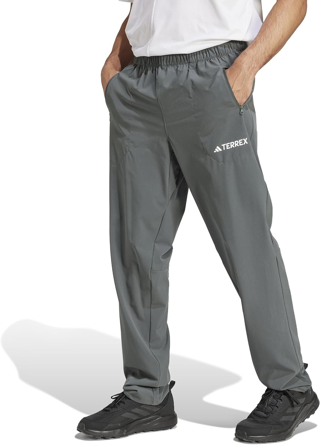 image:imageadidas Mens Terrex Multi Essentials Hiking Stretch PantsLegend Ivy