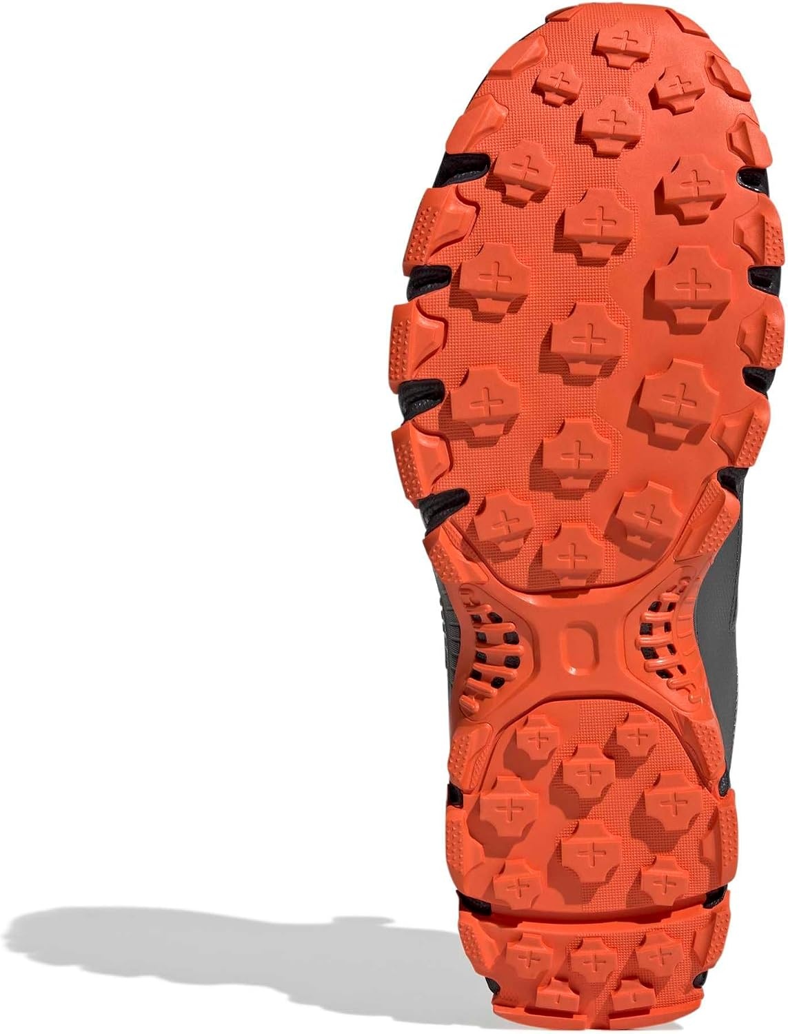 image:imageadidas Mens Terrex Rockadia Hiking Shoe Sneakers Shoes GreyCarbon Core Black Semi Impact Orange