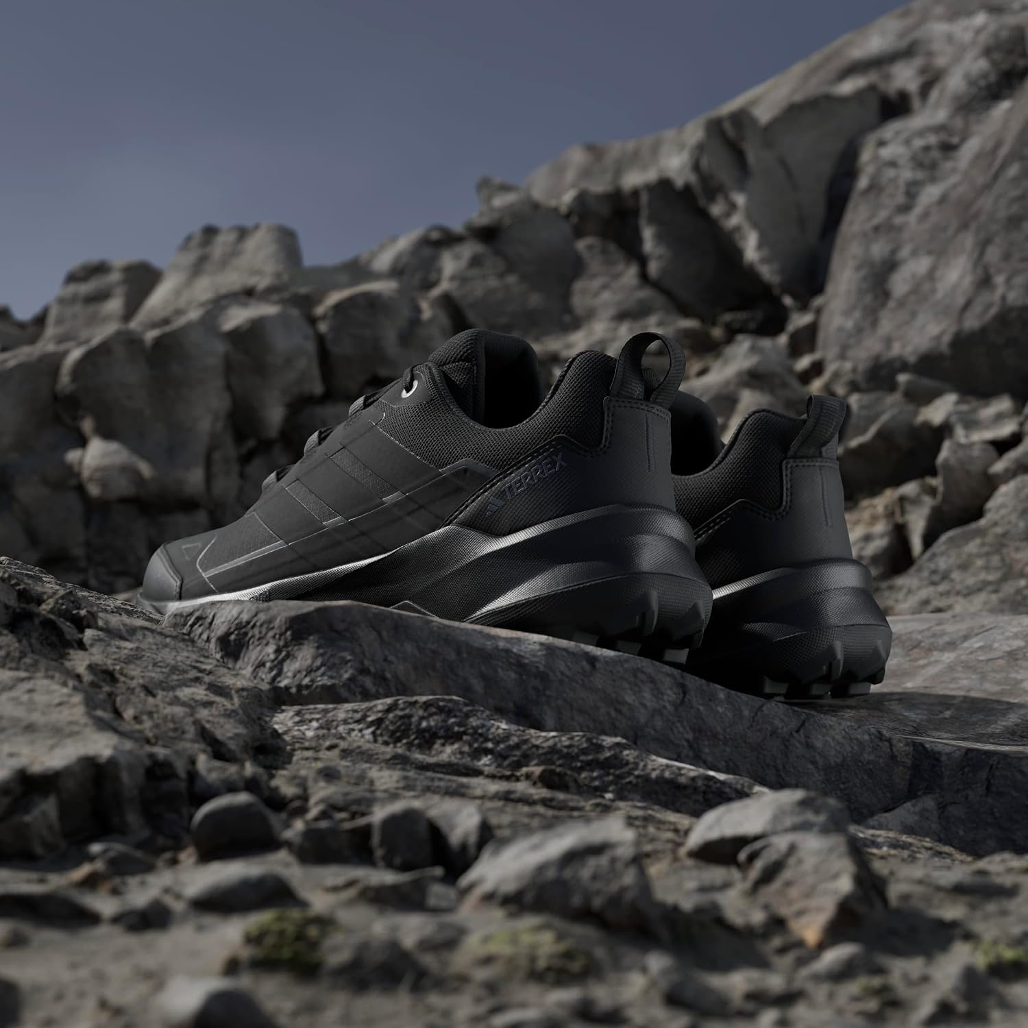 image:imageadidas Mens Terrex Skychaser Ax5 Goretex Hiking ShoesBlackBlackCarbon