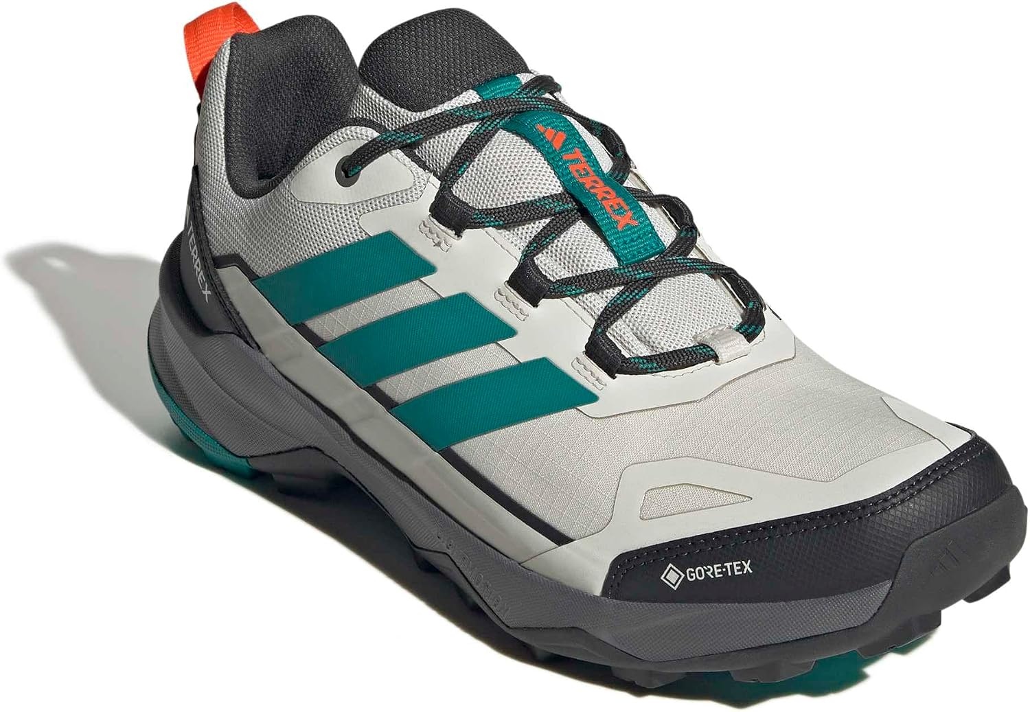 image:imageadidas Mens Terrex Skychaser Ax5 Goretex Hiking ShoesCarbonEquipment GreenOrbit Grey