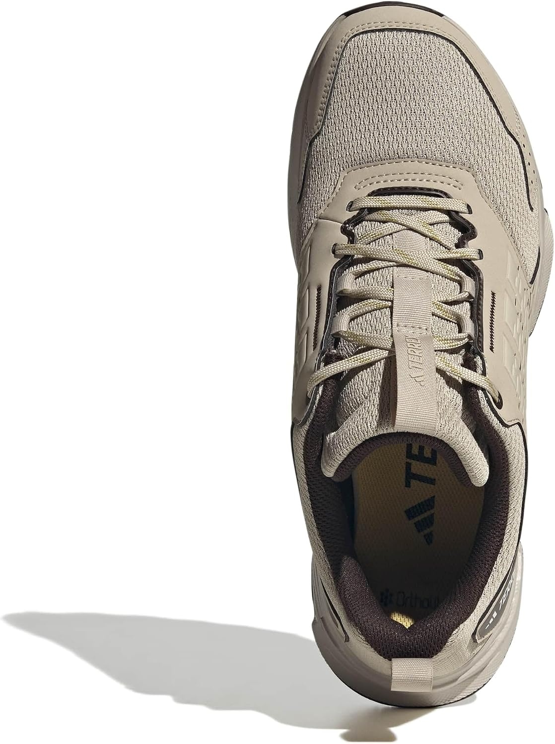 image:imageadidas Mens Terrex Tracefinder Trail Running ShoesKhakiWonder AluminaAurora Coffee