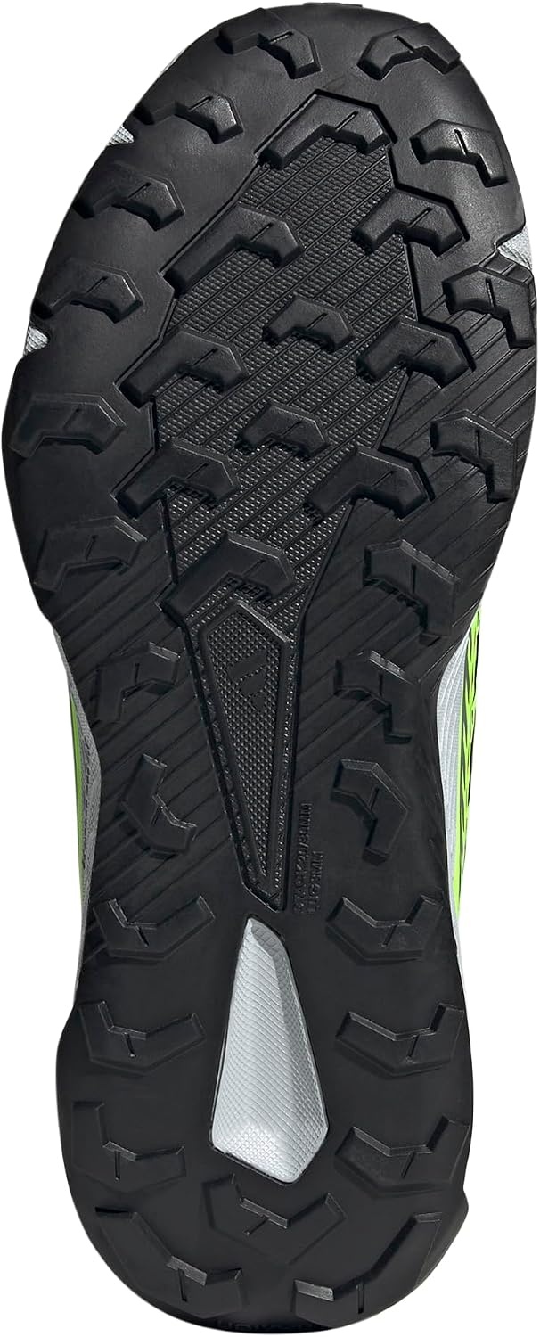 image:imageadidas Mens Terrex Tracefinder Trail Running ShoesLucid LemonBlackSolid Grey
