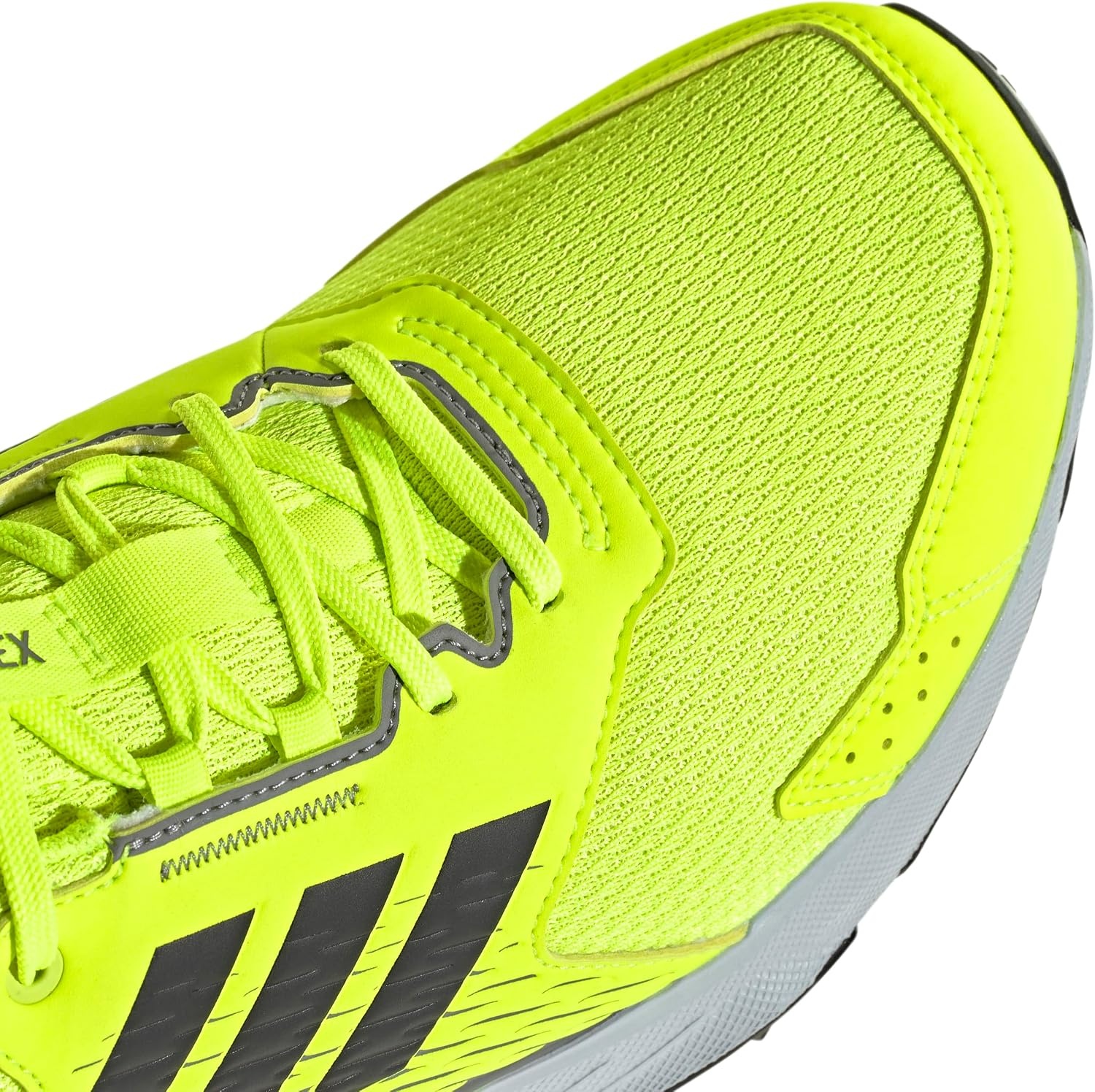 image:imageadidas Mens Terrex Tracefinder Trail Running ShoesLucid LemonBlackSolid Grey