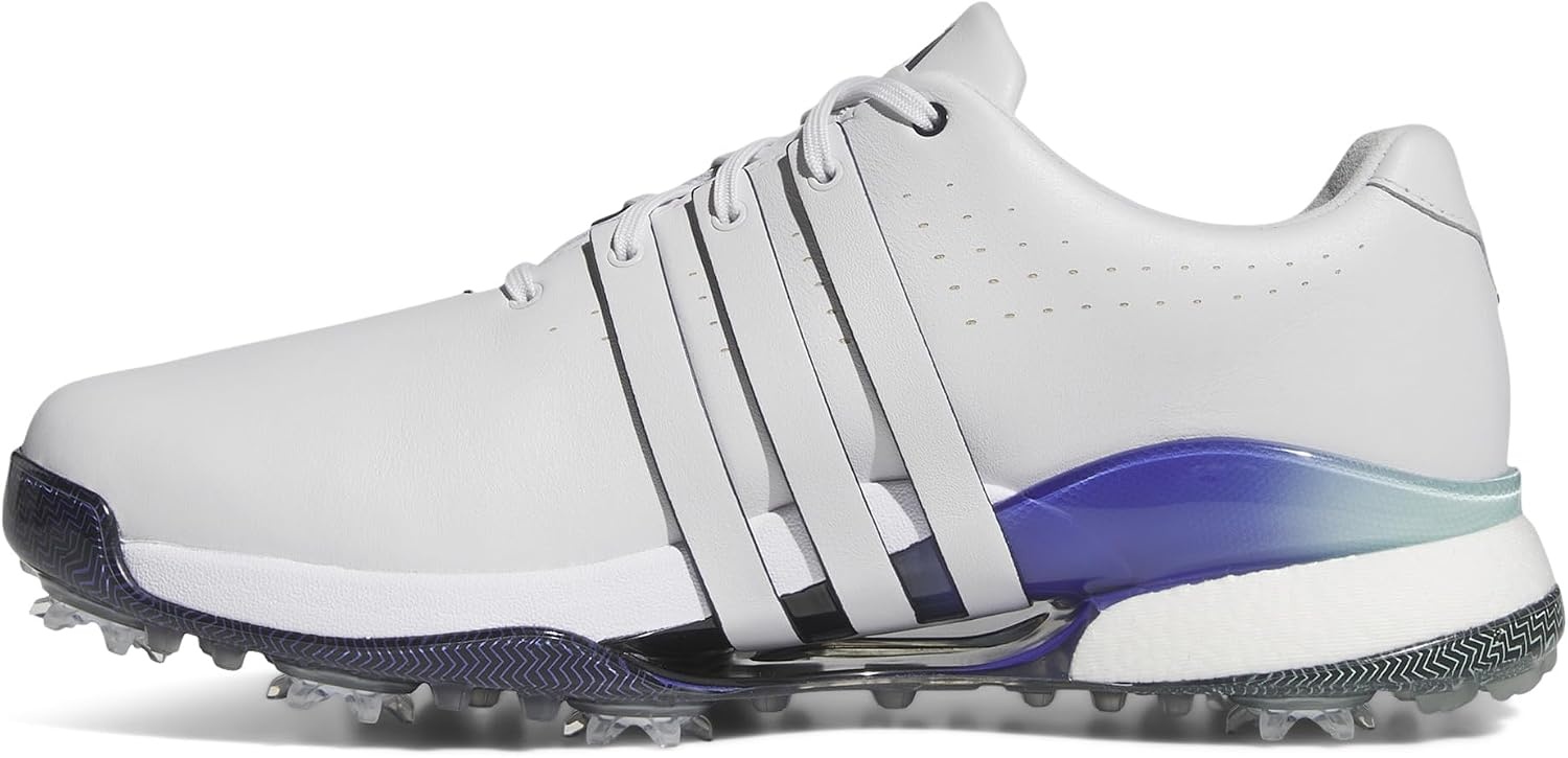 image:imageadidas Mens Tour360 24 Golf ShoesDash GreyAurora InkCobalt Blue