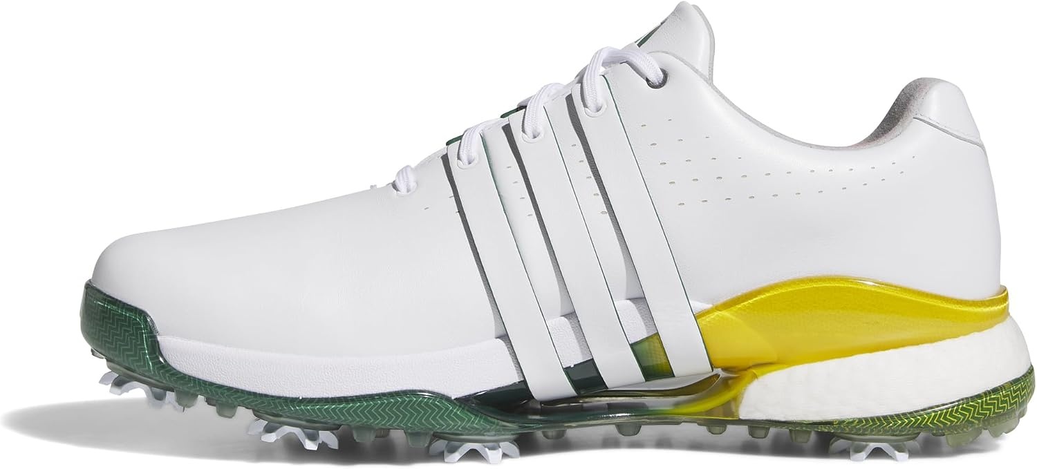 image:imageadidas Mens Tour360 24 Golf ShoesFootwear WhiteCollegiate GreenYellow