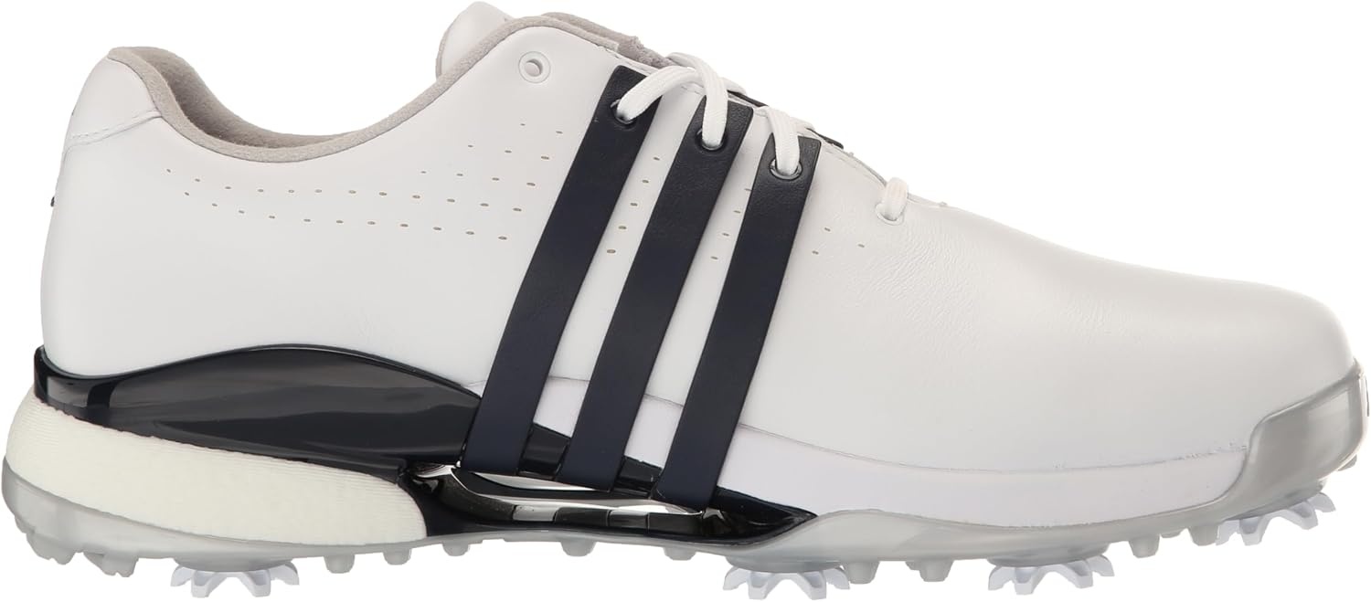 image:imageadidas Mens Tour360 24 Golf ShoesFootwear WhiteCollegiate NavySilver Metallic