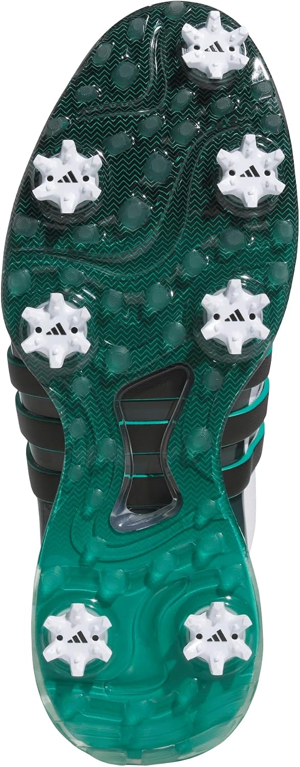 image:imageadidas Mens Tour360 24 Golf ShoesFootwear WhiteCore BlackAurora Ivy