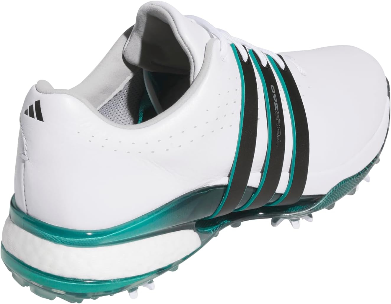 image:imageadidas Mens Tour360 24 Golf ShoesFootwear WhiteCore BlackAurora Ivy