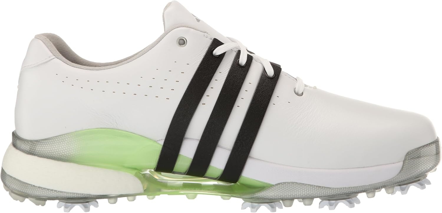 image:imageadidas Mens Tour360 24 Golf ShoesFootwear WhiteCore BlackGreen Spark