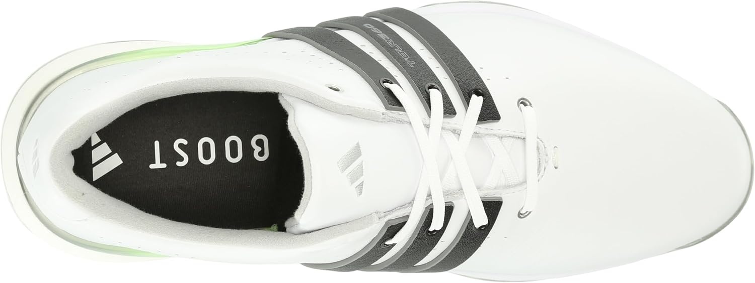 image:imageadidas Mens Tour360 24 Golf ShoesFootwear WhiteCore BlackGreen Spark