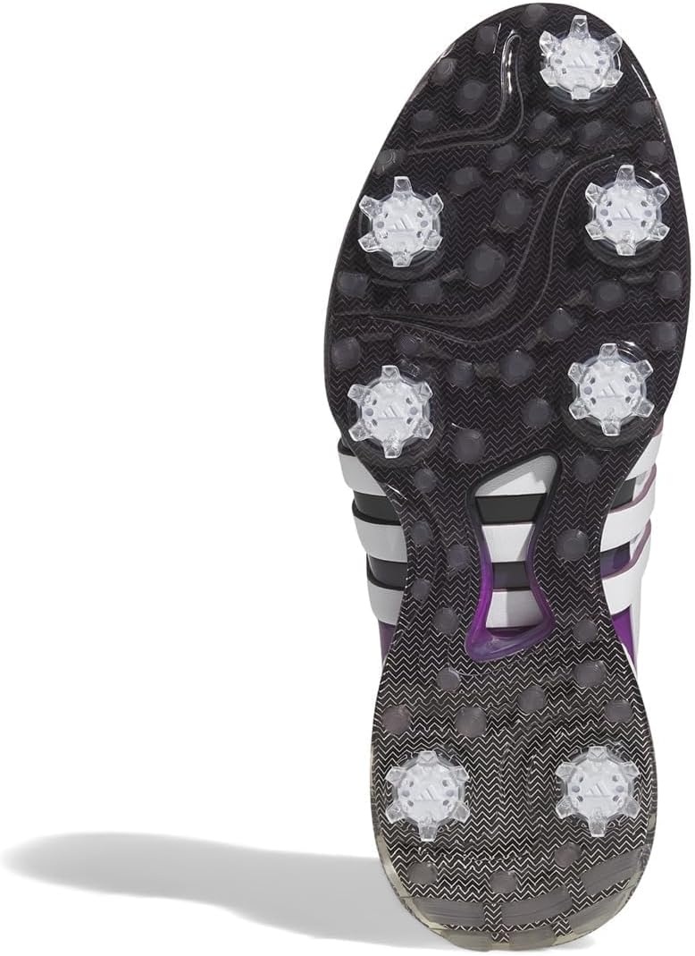 image:imageadidas Mens Tour360 24 Golf ShoesFootwear WhiteShadow FigAuro Black