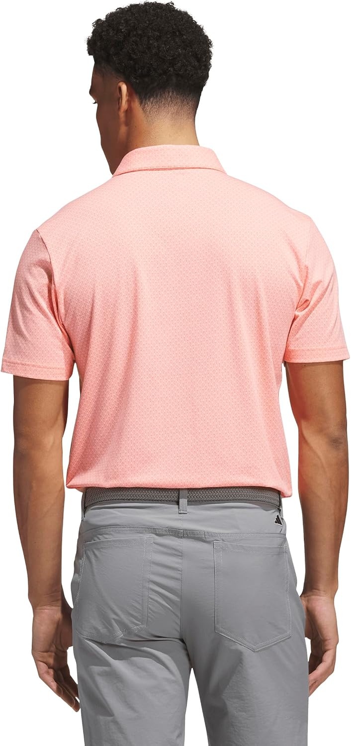 image:imageadidas Mens Ultimate365 Goto Print Polo ShirtFrozen Turbo Pure Turbo