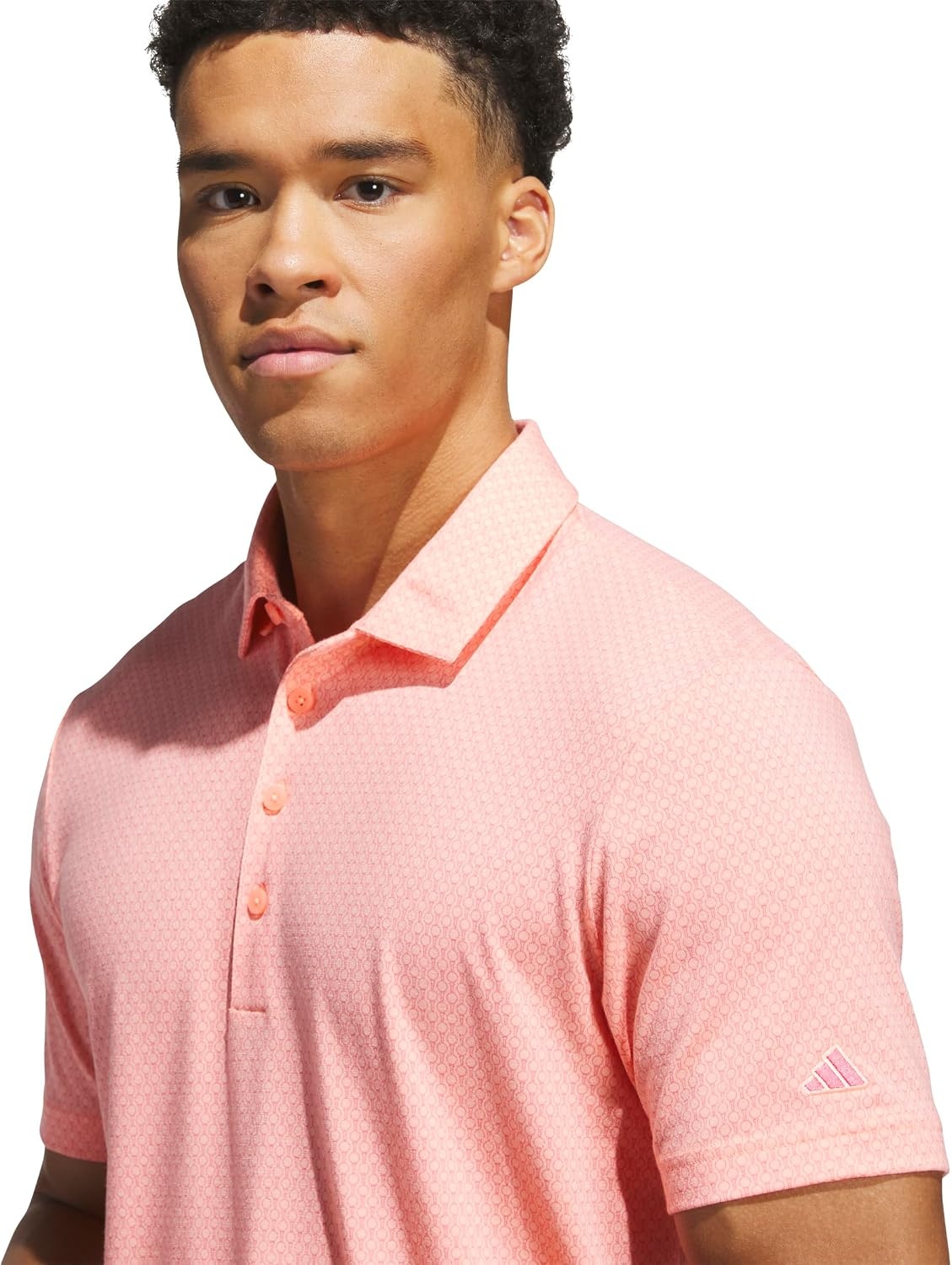 image:imageadidas Mens Ultimate365 Goto Print Polo ShirtFrozen Turbo Pure Turbo