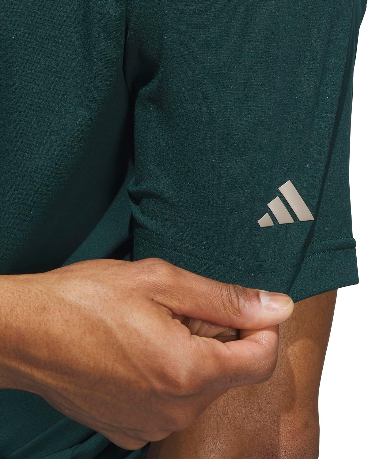 image:imageadidas Mens Ultimate365 Tour Twistknit Polo ShirtAurora Ivy