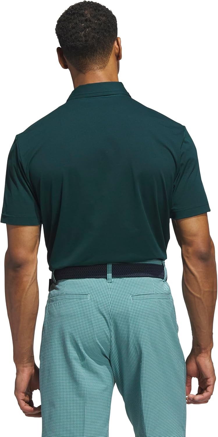 image:imageadidas Mens Ultimate365 Tour Twistknit Polo ShirtAurora Ivy