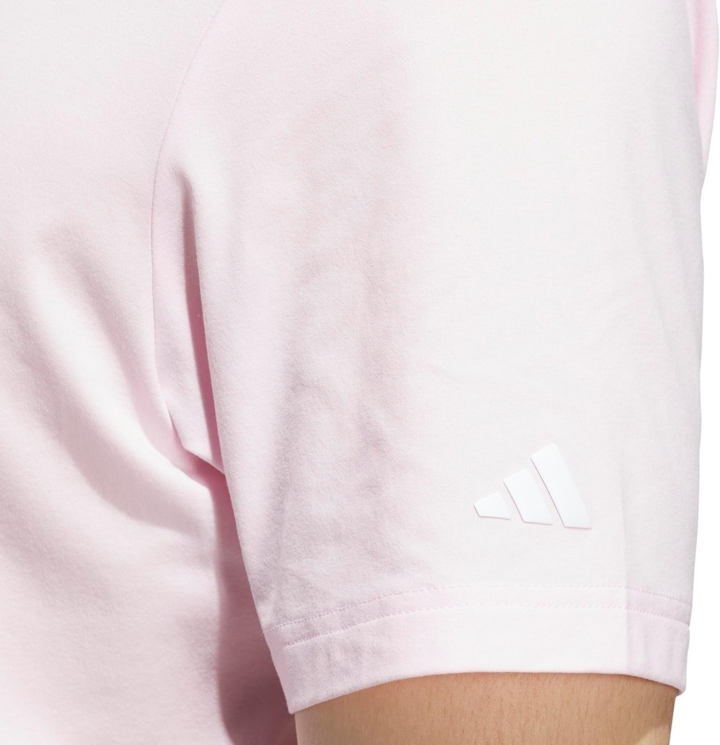 image:imageadidas Mens Ultimate365 Tour Twistknit Polo ShirtClear Pink