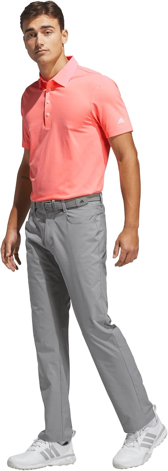 image:imageadidas Mens Ultimate365 Tour Twistknit Polo ShirtFrozen Turbo