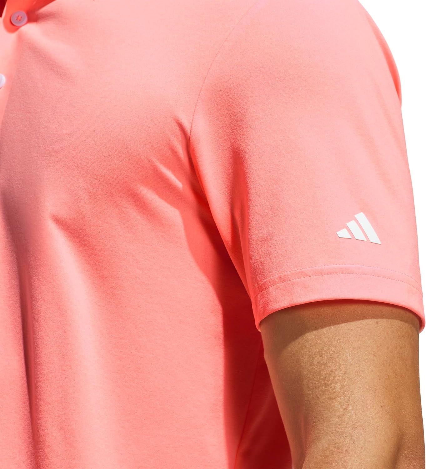image:imageadidas Mens Ultimate365 Tour Twistknit Polo ShirtFrozen Turbo