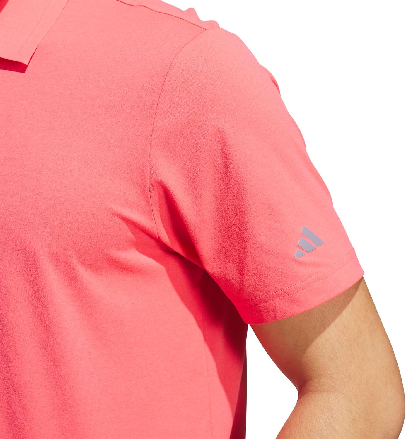 image:imageadidas Mens Ultimate365 Tour Twistknit Polo ShirtPure Turbo