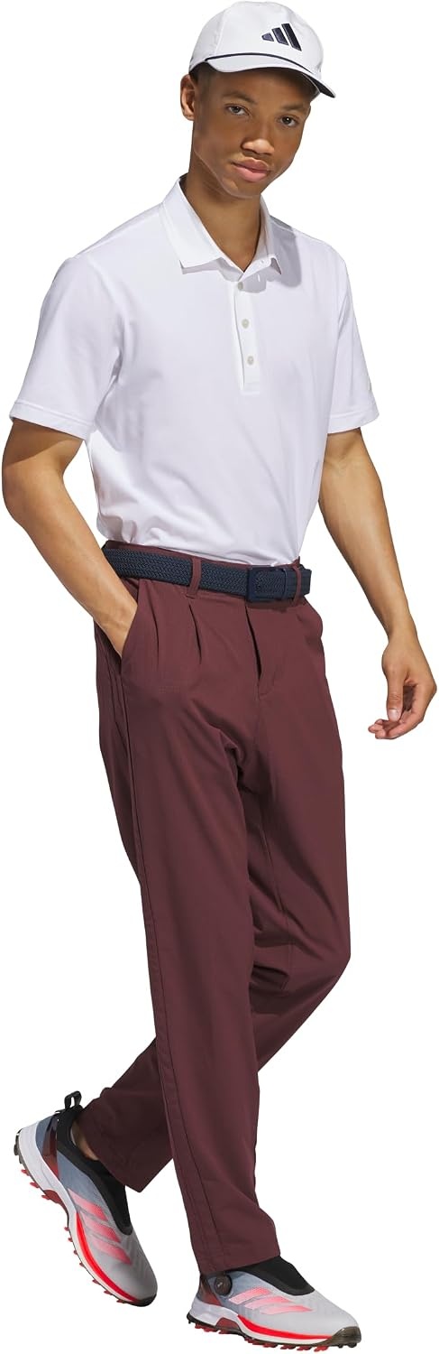 image:imageadidas Mens Ultimate365 Tour Twistknit Polo ShirtWhite
