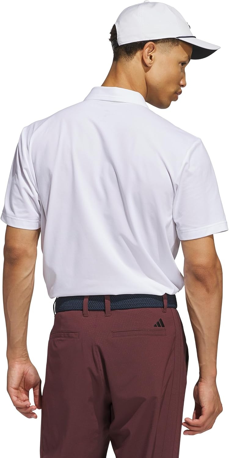 image:imageadidas Mens Ultimate365 Tour Twistknit Polo ShirtWhite