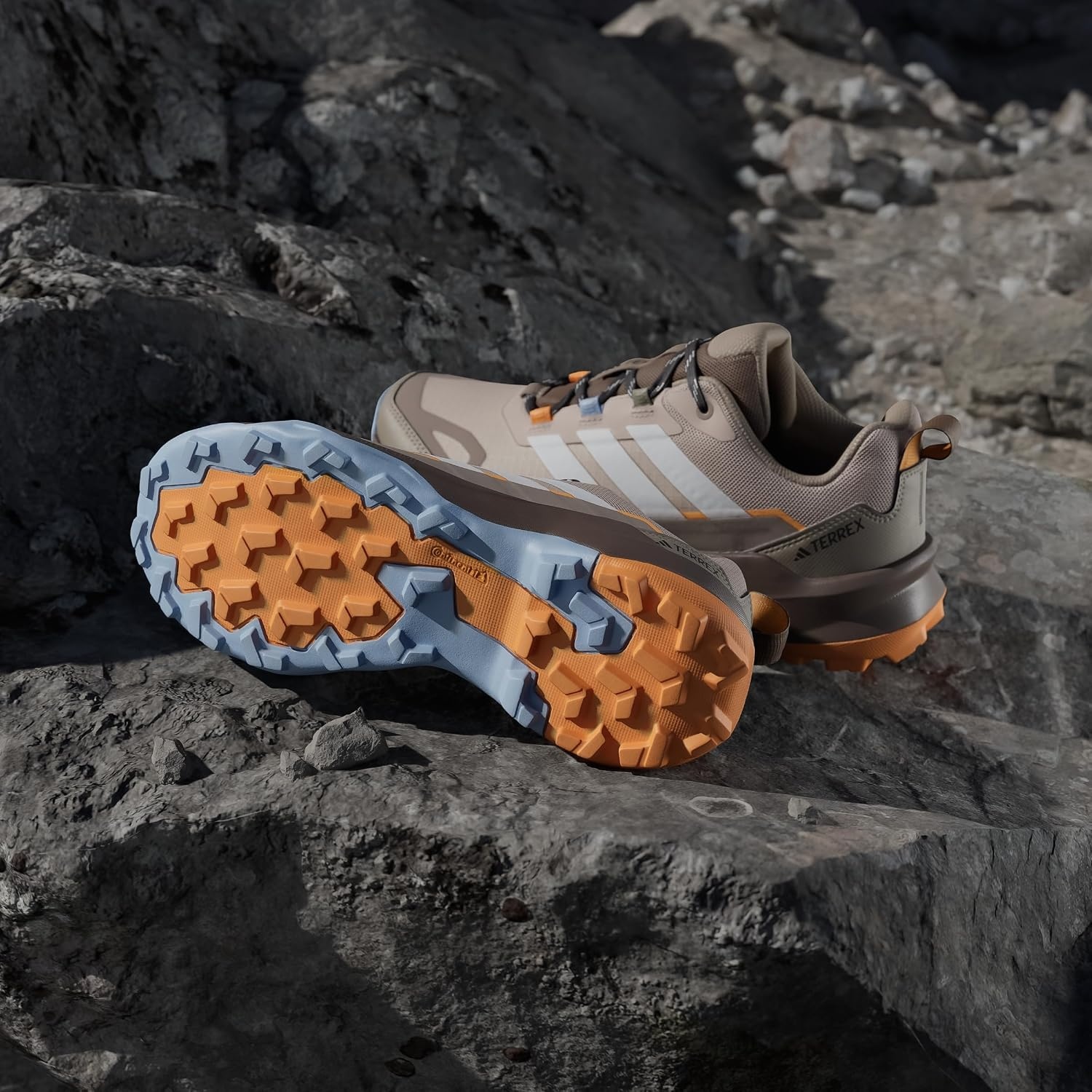 image:imageadidas Outdoor Terrex Skychaser AX5 GoreTEX HikingWonder TaupeOff WhiteGlow Blue