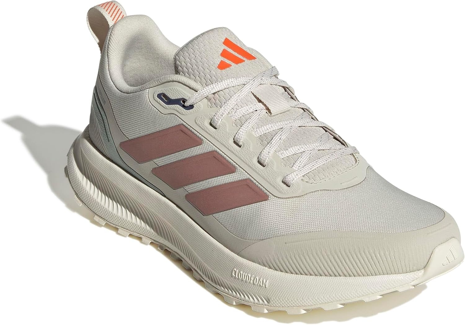 image:imageadidas Womens Run Falcon 5 Trail Running ShoesAluminaWarm ClayMint Ton